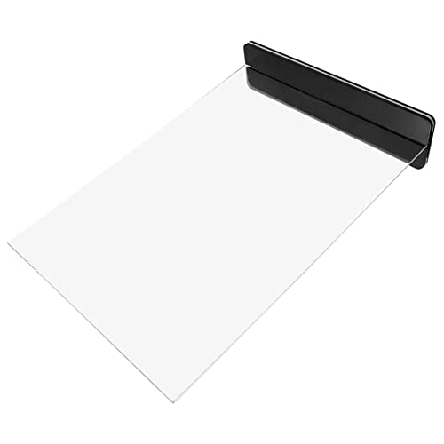 Uonlytech Acryl-anzeigetafel Post Staffelei Restaurant-menühalter Zeichen Steht Für Anzeige Planke Ausstellungsständer Desktop -stand Schilderhalter Speichern Transparent von Uonlytech