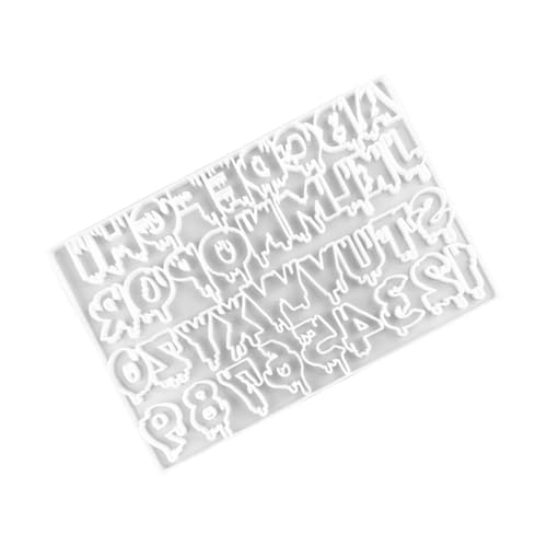 Uonlytech Alphanumerische Form Tonformen Silikon Alphabetperlen Alphabet Ausstechformen Fondantformen Gießschlüssel Handbuchstaben Schmuckherstellungsset Zahlenförmige Uonlytech Alphanumerische Form Tonformen Silikon Alphabetperlen Alphabet Ausstechformen Fondantformen Gießschlüssel Handbuchstaben Schmuckherstellungsset Zahlenförmige von Uonlytech