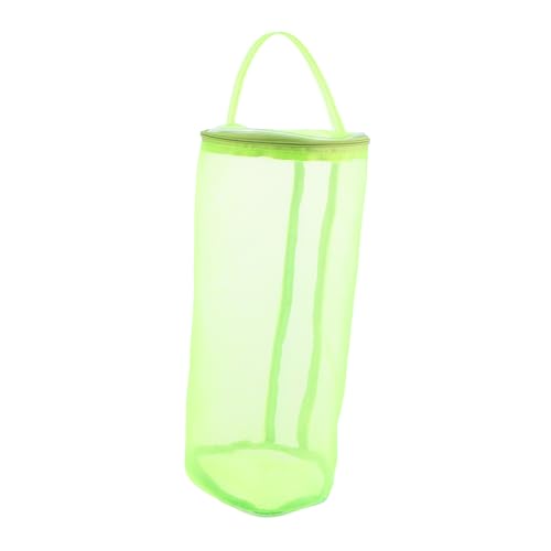 Uonlytech Aufbewahrungstasche Aus Wolle Gehäkelter Halter Häkelnadeletui Garn Korb Garnknäuel Halter Aufbewahrungsbeutel Für Garn Strickspeicher Stricktasche Lagergarn Nylon Light Green von Uonlytech