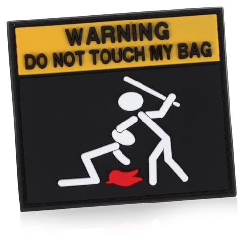 Uonlytech Bestickter Warning Patch mit Langlebiger Praktischer Aufnäher für Kleidung Rucksäcke DIY Mode Einfache Anwendung Kreative Warnung für Styles Uonlytech Bestickter Warning Patch mit Langlebiger Praktischer Aufnäher für Kleidung Rucksäcke DIY Mode Einfache Anwendung Kreative Warnung für Styles von Uonlytech