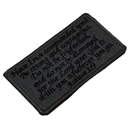 Uonlytech Bibelverse Aufnäher Dekorativer Stickpatch für Kleidung Schuhe und Taschen Waschbar mit Einzigartigem Design und Lebendigen Farben für DIY Projekte Uonlytech Bibelverse Aufnäher Dekorativer Stickpatch für Kleidung Schuhe und Taschen Waschbar mit Einzigartigem Design und Lebendigen Farben für DIY Projekte von Uonlytech