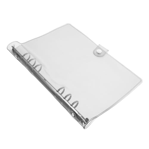 Uonlytech Bindemittelschale Klarer Bindemittel Binder Innenpapier Budget-ordnerzubehör Softcover-ordner Kleiner Loseblattordner Hefter Mit Losen Blättern Album Ordner Binder Black Pvc von Uonlytech