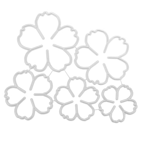 Uonlytech Blumenmetallform Stanzformen Für Die Kartenherstellung Flora Formen Zur Albumherstellung Gestanzt Prägen Stanzteile Für Scrapbooking Prägung Mini-papierblumen-stanzformen Eisen von Uonlytech