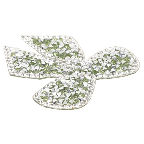 Uonlytech Bogenknoten Diamond Goldene Strassapplikation Aufnäher Nähen Dekoration Kleidung Fälschung Klein Benutzerdefinierte Patch Perlenfleck Party Heißschmelzkleber Green Uonlytech Bogenknoten Diamond Goldene Strassapplikation Aufnäher Nähen Dekoration Kleidung Fälschung Klein Benutzerdefinierte Patch Perlenfleck Party Heißschmelzkleber Green von Uonlytech
