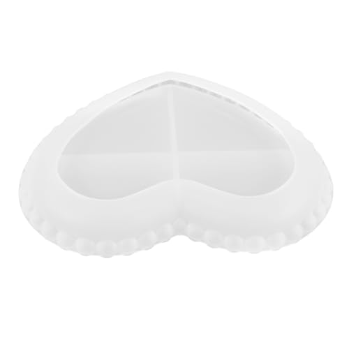 Uonlytech Box Box Liebes Form Herstellung Rechteckig Silikonform Geformt Klein Backen Gießen Fondant Schlüssel Für Epoxid-silikon-gießform Liebe Schimmel Weiß Kieselgel von Uonlytech