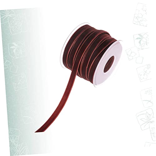 Uonlytech Breites Samtband in Kaffee Langlebiges DIY Geschenkband und Dekoband für Party Hochzeit Basteln Bekleidungszubehör und Geschenkverpackung Uonlytech Breites Samtband in Kaffee Langlebiges DIY Geschenkband und Dekoband für Party Hochzeit Basteln Bekleidungszubehör und Geschenkverpackung von Uonlytech