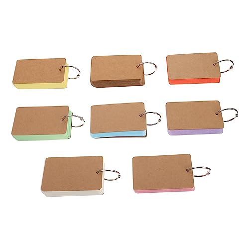 Uonlytech Bücher Flashcards mit Metallring Handschriftliche Harte Leere Englische Wortkarten Lose Farben Set pro Farbe Praktische Notizkarten zum Lernen und Organisieren Uonlytech Bücher Flashcards mit Metallring Handschriftliche Harte Leere Englische Wortkarten Lose Farben Set pro Farbe Praktische Notizkarten zum Lernen und Organisieren von Uonlytech