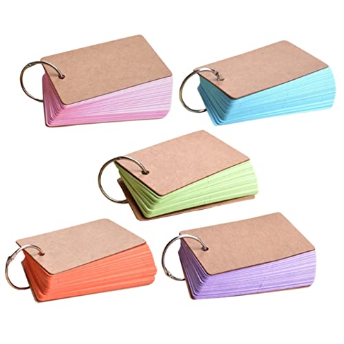 Uonlytech Bunte Notizkarten Teiliges Memo Buch aus Hochwertigem Material Leere Karten für Kreative Ideen Reisetagebuch To Do Listen und für Notizen und Lernen Uonlytech Bunte Notizkarten Teiliges Memo Buch aus Hochwertigem Material Leere Karten für Kreative Ideen Reisetagebuch To Do Listen und für Notizen und Lernen von Uonlytech