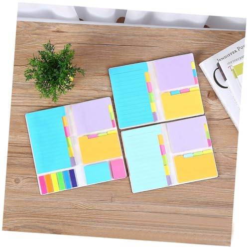 Uonlytech Bunte Sticker Selbstklebend Praktische Abreißbare Memo Zettel für Schule Büro Zuhause Farbige Klebezettel für To do Listen und Mitteilungen von Uonlytech