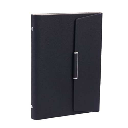 Uonlytech Business Notebook PU Leder Notizbuch mit Stifthalter für Büro und Schule Notizblock Schwarz für Meetings und Tägliche Notizen Uonlytech Business Notebook PU Leder Notizbuch mit Stifthalter für Büro und Schule Notizblock Schwarz für Meetings und Tägliche Notizen von Uonlytech