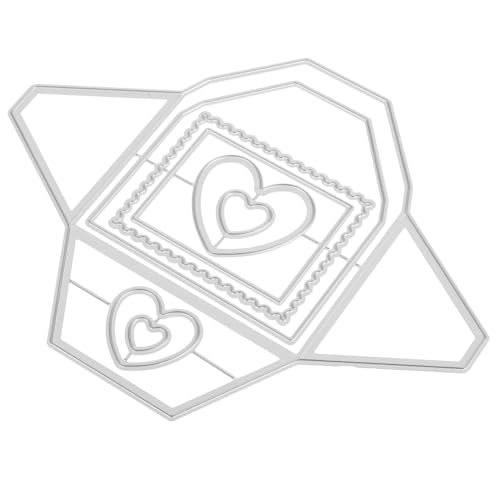 Uonlytech Carbon Steel Metall-stanzformen für Kartengestaltung Hintergrundrahmen Stanzschablonen Langlebig Präzise Schneidvorlagen für Scrapbooking DIY Alben Umschläge Uonlytech Carbon Steel Metall-stanzformen für Kartengestaltung Hintergrundrahmen Stanzschablonen Langlebig Präzise Schneidvorlagen für Scrapbooking DIY Alben Umschläge von Uonlytech