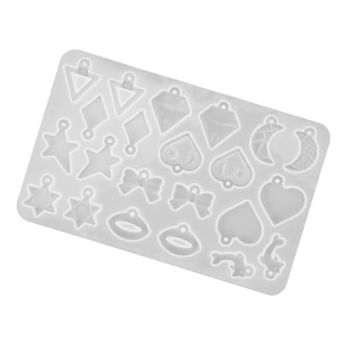 Uonlytech DIY Silikon Ohrstecker Form Kleine Gießform für Schmuck Wiederverwendbare Silikonform für Ohrringe und Anhänger für Bastelprojekte und Uonlytech DIY Silikon Ohrstecker Form Kleine Gießform für Schmuck Wiederverwendbare Silikonform für Ohrringe und Anhänger für Bastelprojekte und von Uonlytech