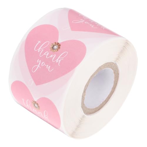 Uonlytech Dankeschön Aufkleber Herzform Selbstklebend Beschreibbare Umschlag Markierungssticker Haftende Siegel Label für Geschenkverpackung Rosa Herz Sticker für Einladungen und Karten Uonlytech Dankeschön Aufkleber Herzform Selbstklebend Beschreibbare Umschlag Markierungssticker Haftende Siegel Label für Geschenkverpackung Rosa Herz Sticker für Einladungen und Karten von Uonlytech