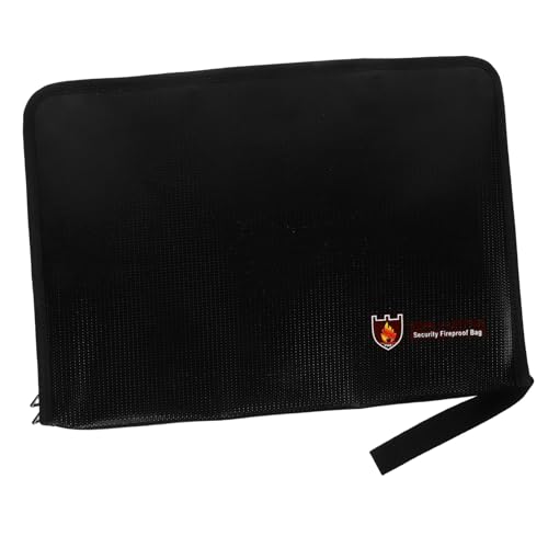 Uonlytech Dateipaket Tasche Cash Bag feuerfester Aktenorganisator Feuerfester Dokumentenorganisator Portable Dateibeutel Zipper -Dateibeutel Silikon-Glasfasertuch Schwarz Uonlytech Dateipaket Tasche Cash Bag feuerfester Aktenorganisator Feuerfester Dokumentenorganisator Portable Dateibeutel Zipper -Dateibeutel Silikon-Glasfasertuch Schwarz von Uonlytech