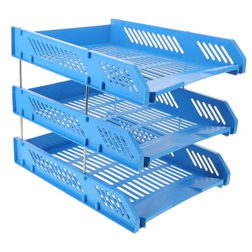 Uonlytech Dateiregalbuchhandel Sorter Aktenablagefach Papierregal Blau Briefablage-Schreibtisch-Organizer Briefablage aus Netzstoff Datei Dokumentenfach Postsortierer pp Blue Uonlytech Dateiregalbuchhandel Sorter Aktenablagefach Papierregal Blau Briefablage-Schreibtisch-Organizer Briefablage aus Netzstoff Datei Dokumentenfach Postsortierer pp Blue von Uonlytech