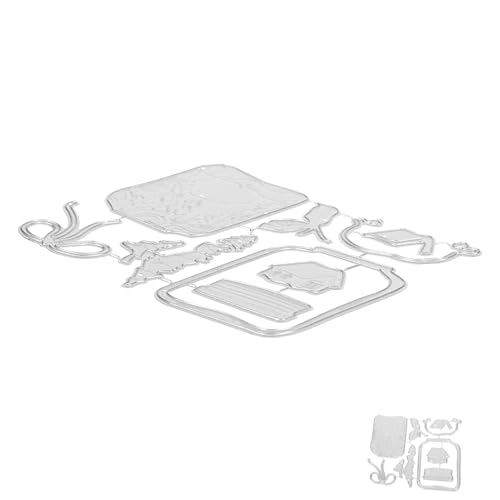 Uonlytech Diy Metall Stanzform für Kartenherstellung Hochwertige Schneide und Prägeschablone für Scrapbooking und Bastelprojekte Mehrfach Verwendbar Einfach zu Reinigen Uonlytech Diy Metall Stanzform für Kartenherstellung Hochwertige Schneide und Prägeschablone für Scrapbooking und Bastelprojekte Mehrfach Verwendbar Einfach zu Reinigen von Uonlytech