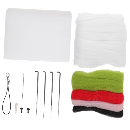Uonlytech Diy Nadelfilzen Set für Erwachsene Filzwoll Bastelset mit Kompletter Ausstattung Vielseitiges Filzen Zubehör für Kreative Handarbeiten und Geschenkideen von Uonlytech