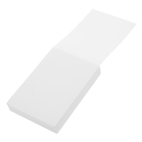 Uonlytech Draft Notizbuch Notizblock Kleine Schreibblöcke Notizblock Druckpapier Memo -pad Einkaufslisten-notizblock Kratzpad Leere Papierblöcke Serverpapier Weiße Notizbilder Papier Weiß von Uonlytech