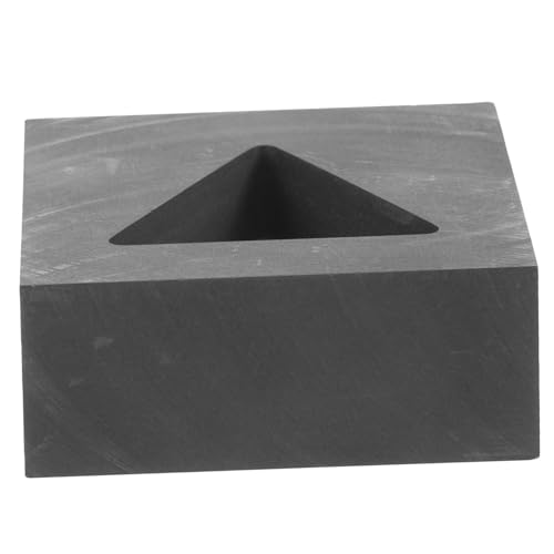 Uonlytech Dreiecksform Formgraphit Gießformen zum Schmelzen Barren Schmelzform Gussformen Formguss Graphitform Schmuckbirnenform Gussblockform Kokille aus Graphit Schmelzguss-Kit Schwarz Uonlytech Dreiecksform Formgraphit Gießformen zum Schmelzen Barren Schmelzform Gussformen Formguss Graphitform Schmuckbirnenform Gussblockform Kokille aus Graphit Schmelzguss-Kit Schwarz von Uonlytech