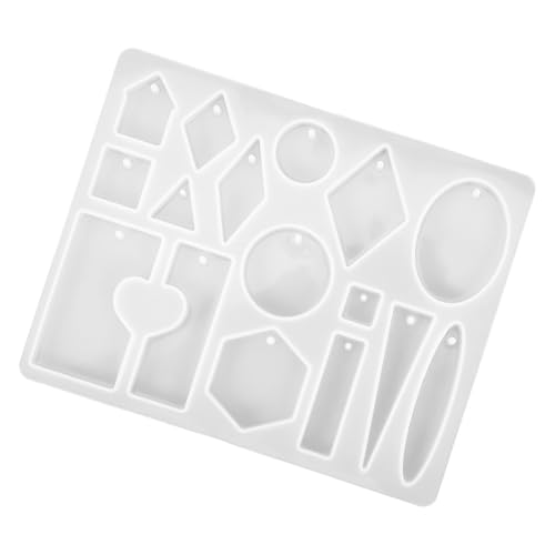 Uonlytech Earring Epoxy Resin Mold Silikonform für DIY Ohrhänger Wiederverwendbare Gießform für Schmuckherstellung Flexible und Langlebige Silikonformen für Bastelprojekte Uonlytech Earring Epoxy Resin Mold Silikonform für DIY Ohrhänger Wiederverwendbare Gießform für Schmuckherstellung Flexible und Langlebige Silikonformen für Bastelprojekte von Uonlytech