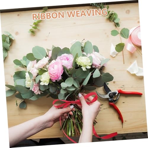 Uonlytech Elegantes Geschenkband Weinrot Breit Satinband für Basteln Hochzeit Bouquets Geschenkverpackung Dekoration Schleifen DIY Vielseitiges Dekoband Uonlytech Elegantes Geschenkband Weinrot Breit Satinband für Basteln Hochzeit Bouquets Geschenkverpackung Dekoration Schleifen DIY Vielseitiges Dekoband von Uonlytech