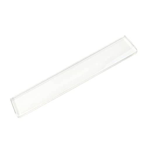Uonlytech Ergonomische Transparente Resin Handgelenkauflage für Mechanische Tastatur Rutschfeste Handgelenkstütze für Gaming Büro und Tippen Langlebige Epoxidharz Handauflage für Tasten Uonlytech Ergonomische Transparente Resin Handgelenkauflage für Mechanische Tastatur Rutschfeste Handgelenkstütze für Gaming Büro und Tippen Langlebige Epoxidharz Handauflage für Tasten von Uonlytech