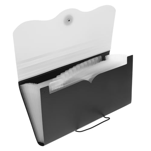 Uonlytech Erweiterbare Aktentasche Datei Organizer mit Fächern Wiederverwendbare Dokumententasche für Quittungen Briefe und Tickets Silberfarben Uonlytech Erweiterbare Aktentasche Datei Organizer mit Fächern Wiederverwendbare Dokumententasche für Quittungen Briefe und Tickets Silberfarben von Uonlytech
