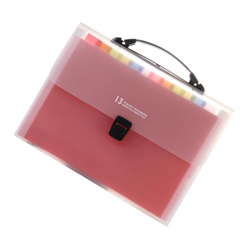 Uonlytech Erweiterbarer Fächermappe mit Fächern Tragbarer Dokumentenorganizer in Regenbogenfarben Mehrschichtiger Papierordner für Wichtige Unterlagen für Schule Büro und Zuhause Uonlytech Erweiterbarer Fächermappe mit Fächern Tragbarer Dokumentenorganizer in Regenbogenfarben Mehrschichtiger Papierordner für Wichtige Unterlagen für Schule Büro und Zuhause von Uonlytech