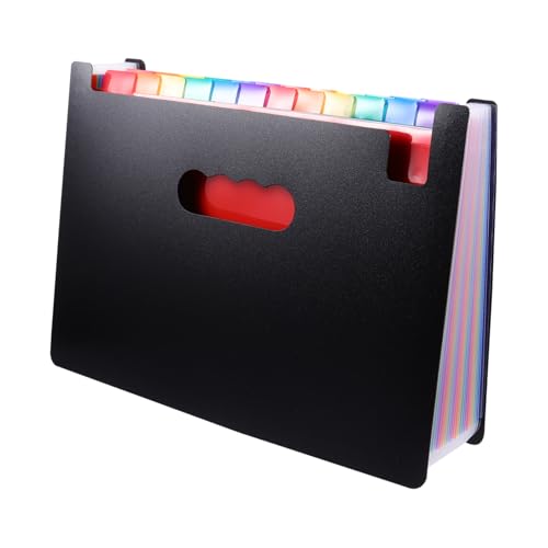 Uonlytech Fächermappe Kunststoff Ordner mit Großer Kapazität Mehrschichtiger Dokumenten Organizer Leichter und Tragbarer Aktenhalter für Büro und Zuhause zur Effektiven Ablage Wichtiger Uonlytech Fächermappe Kunststoff Ordner mit Großer Kapazität Mehrschichtiger Dokumenten Organizer Leichter und Tragbarer Aktenhalter für Büro und Zuhause zur Effektiven Ablage Wichtiger von Uonlytech