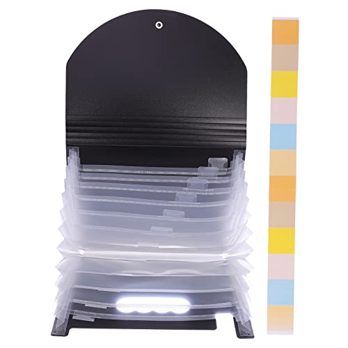 Uonlytech Fächermappe mit Fächern Multi Function Dokumentenordner für Büro Schule Reisen Robuste Kunststoffmappe mit Sicherheitsverschluss und Flexibler Klappe Schwarz Uonlytech Fächermappe mit Fächern Multi Function Dokumentenordner für Büro Schule Reisen Robuste Kunststoffmappe mit Sicherheitsverschluss und Flexibler Klappe Schwarz von Uonlytech