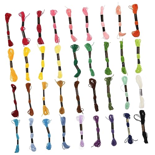 Uonlytech Farben Stickgarn für Diy Armbänder Handgefertigte Materialien für Kreuzstich und Stickerei Langlebig und Wiederverwendbar für Kreative Bastelprojekte Uonlytech Farben Stickgarn für Diy Armbänder Handgefertigte Materialien für Kreuzstich und Stickerei Langlebig und Wiederverwendbar für Kreative Bastelprojekte von Uonlytech