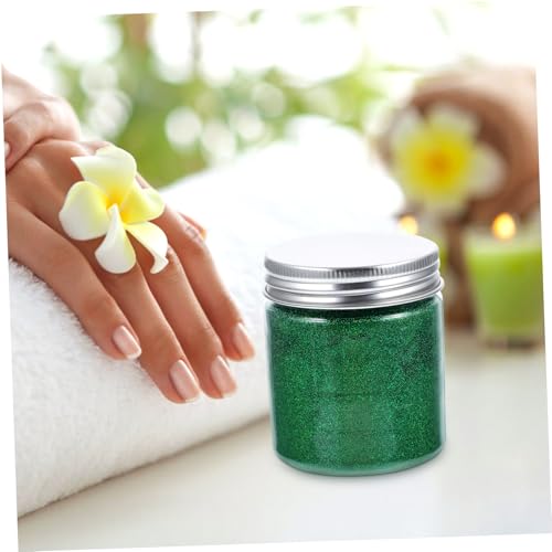 Uonlytech Feines Glitzerpulver Grün für Basteln und Epoxidharz DIY Flasche Vielseitig für Nagelkunst Körper Make up Schmuck und Handwerk Geeignet von Uonlytech