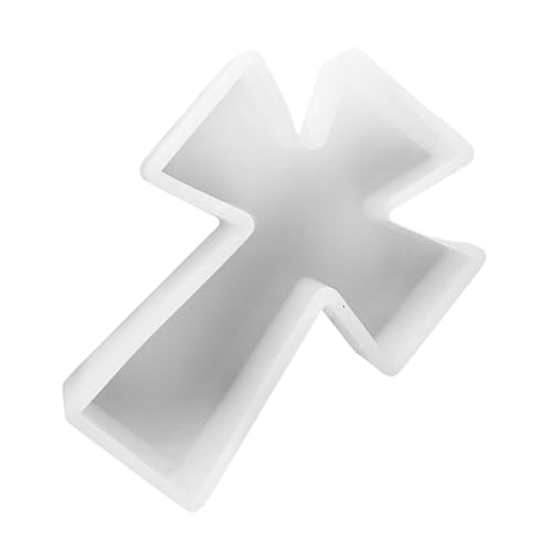 Uonlytech Flexibles Silikon Gießform Kreuz Kerzenhalter für DIY Epoxidharz Seife Aromatherapie Bastelprojekte Hitzebeständig Langlebig Transparent Weiß Einfach zu Entformen Uonlytech Flexibles Silikon Gießform Kreuz Kerzenhalter für DIY Epoxidharz Seife Aromatherapie Bastelprojekte Hitzebeständig Langlebig Transparent Weiß Einfach zu Entformen von Uonlytech