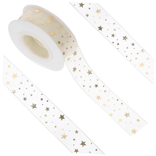 Uonlytech Geschenkband zum Basteln Multifunktionales Zuschneidbares Verpackungsband für DIY Hochzeit Geschenke Schleifen und Floristik Leicht und Langlebig Uonlytech Geschenkband zum Basteln Multifunktionales Zuschneidbares Verpackungsband für DIY Hochzeit Geschenke Schleifen und Floristik Leicht und Langlebig von Uonlytech