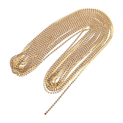 Uonlytech Geschlossene Strasskette mit Krallenbesatz Farbige Kristall-steinborte für Schmuckherstellung Nähen und DIY Bastelarbeiten Vielseitig Einsetzbar Langlebige Bling-dekoration Uonlytech Geschlossene Strasskette mit Krallenbesatz Farbige Kristall-steinborte für Schmuckherstellung Nähen und DIY Bastelarbeiten Vielseitig Einsetzbar Langlebige Bling-dekoration von Uonlytech