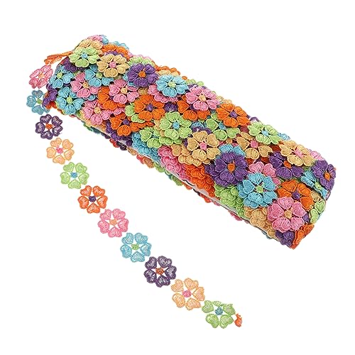Uonlytech Gestickte Blumenborte Yards Stoffspitze für Diy Nähprojekte Babybekleidung Dekorationen Hochzeitsaccessoires und Bastelarbeiten Uonlytech Gestickte Blumenborte Yards Stoffspitze für Diy Nähprojekte Babybekleidung Dekorationen Hochzeitsaccessoires und Bastelarbeiten von Uonlytech