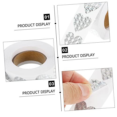 Uonlytech Glänzende Herz Aufkleber Selbstklebend Bunte DIY Etiketten für Geschenkverpackung Papieraufkleber mit Holografischem für Hochzeit Valentinstag und Bastelprojekte Uonlytech Glänzende Herz Aufkleber Selbstklebend Bunte DIY Etiketten für Geschenkverpackung Papieraufkleber mit Holografischem für Hochzeit Valentinstag und Bastelprojekte von Uonlytech