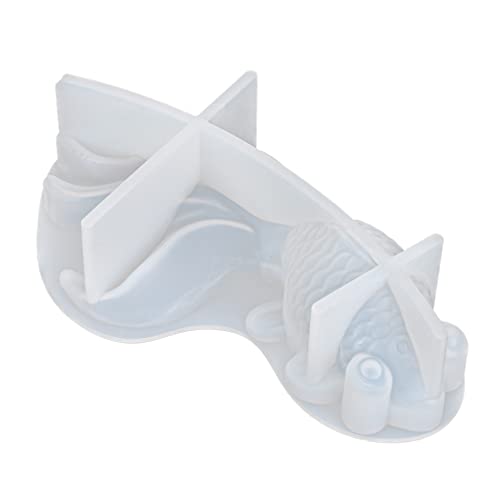 Uonlytech Goldfisch Silikonform für Diy Flexibles Gießform für Tischdekorationen Ornamente Epoxidharz Leicht zu Entformen für Kreative Bastelprojekte von Uonlytech