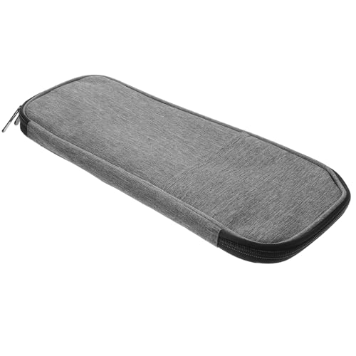 Uonlytech Häkelorganisator mit Reißverschluss Großer Hakenbeutel Grauem Oxford für Stricknadeln und Garn Aufbewahrungstasche für DIY Häkeln und Stricken Leicht Uonlytech Häkelorganisator mit Reißverschluss Großer Hakenbeutel Grauem Oxford für Stricknadeln und Garn Aufbewahrungstasche für DIY Häkeln und Stricken Leicht von Uonlytech