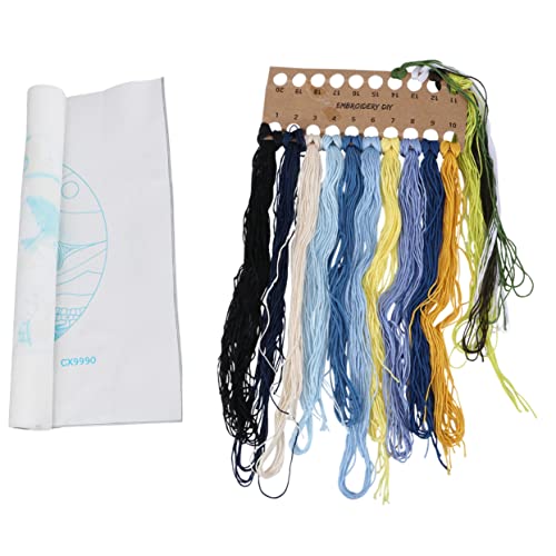 Uonlytech Handgemachtes Stickset Kreuzstich Muster Himmel für Diy Dekoration für Anfänger und Fortgeschrittene Elegantes Design ohne Uonlytech Handgemachtes Stickset Kreuzstich Muster Himmel für Diy Dekoration für Anfänger und Fortgeschrittene Elegantes Design ohne von Uonlytech