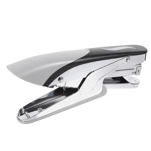 Uonlytech Handgriff Metall Heftgerät Ergonomisch Jam für Büro Schule und Lager Standard Heftgerät für Müheloses Arbeiten von Uonlytech