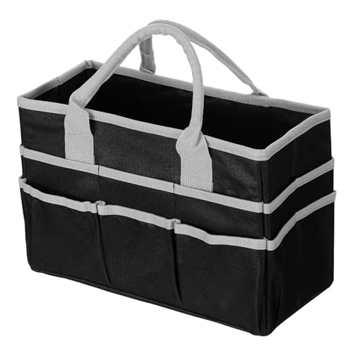 Uonlytech Handtaschen Organizer Schwarz mit Mehreren Fächern Leichte Tragbare Tasche für Kosmetik Elektronik und Büro Praktische Organizer Tasche für Damen Alltag und Reise Uonlytech Handtaschen Organizer Schwarz mit Mehreren Fächern Leichte Tragbare Tasche für Kosmetik Elektronik und Büro Praktische Organizer Tasche für Damen Alltag und Reise von Uonlytech