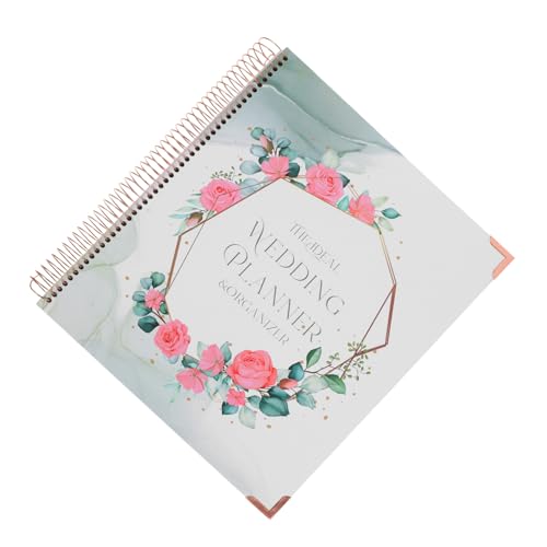 Uonlytech Hochzeitsplaner Hochzeitstagebuchplaner Braut- Junggesellin Hochzeitsbuch Erinnerungsbuch zur Hochzeit Hochzeitsplanungsbuch Hochzeitseinklebebuchpapier Brautbuch von Uonlytech