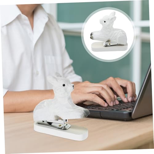 Uonlytech Holz Tacker mit Tierdesign und Robust Multifunktionales Bürostapler für Schreibtisch Langlebig und Handlich für Büro Schule und Zuhause Niedliches für Erwachsene von Uonlytech
