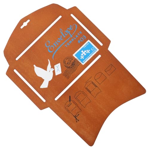 Uonlytech Holz Umschlagvorlage Robuste Schablone für Einladungen Elegantes Vintage Design Langlebiges Material für DIY Projekte und Persönliche Grußkarten Uonlytech Holz Umschlagvorlage Robuste Schablone für Einladungen Elegantes Vintage Design Langlebiges Material für DIY Projekte und Persönliche Grußkarten von Uonlytech