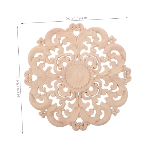 Uonlytech Holzschnitzerei Applikationen Künstlerische Möbelverzierung Vielseitige Wand Türdekoration Passend für Schrank Fensterrahmen Einfache Montage Elegantes Uonlytech Holzschnitzerei Applikationen Künstlerische Möbelverzierung Vielseitige Wand Türdekoration Passend für Schrank Fensterrahmen Einfache Montage Elegantes von Uonlytech