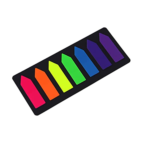 Uonlytech Index Sticker Set Selbstklebende Lesezeichen Haftnotizen mit Praktischen Etiketten Farben für Büro Schule und Zuhause von Uonlytech