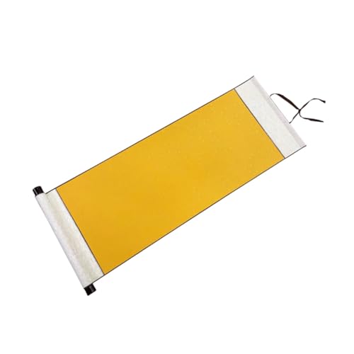 Uonlytech Kalligraphiepapier für den Haushalt Zeichnung leeres Xuan-Papier asiatische Wandbehänge Holz Golden von Uonlytech