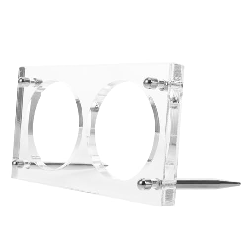 Uonlytech Kasten Münzanzeigekasten Vitrine Für Gedenkmünzen Münzhalter Münzlagerung Ausstellungsständer Für Gedenkmünzen Staffelei Zur Münzpräsentation Münzbehälter Transparent Acryl von Uonlytech