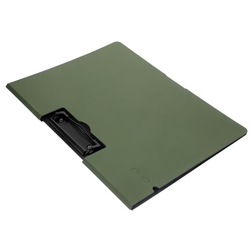 Uonlytech Klemmbrett mit Abdeckung Tragbares Schreibbrett für Büro und Schule Dokumentenhalter mit Clip Faltbares Clipboard für Notizen Präsentationen und Aufbewahrung Uonlytech Klemmbrett mit Abdeckung Tragbares Schreibbrett für Büro und Schule Dokumentenhalter mit Clip Faltbares Clipboard für Notizen Präsentationen und Aufbewahrung von Uonlytech